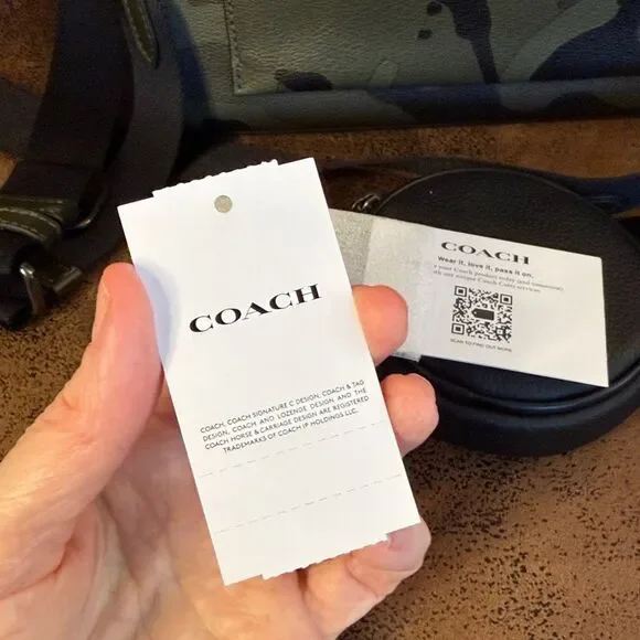 Coach Camo Holden Crossbody C9972 2022 Multi Pouch Convertible Unisex BNWT $350 - Picture 10 of 12